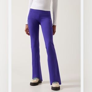 Athleta Rainier High Rise Bootcut Pant Noble Blue Womens Small 467899 Hiking Ski